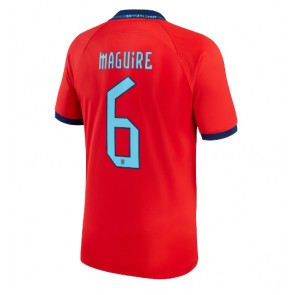 Engleska Harry Maguire #6 Gostujuci Dres SP 2022 Kratak Rukavima